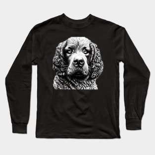 American Water Spaniel Dog Long Sleeve T-Shirt